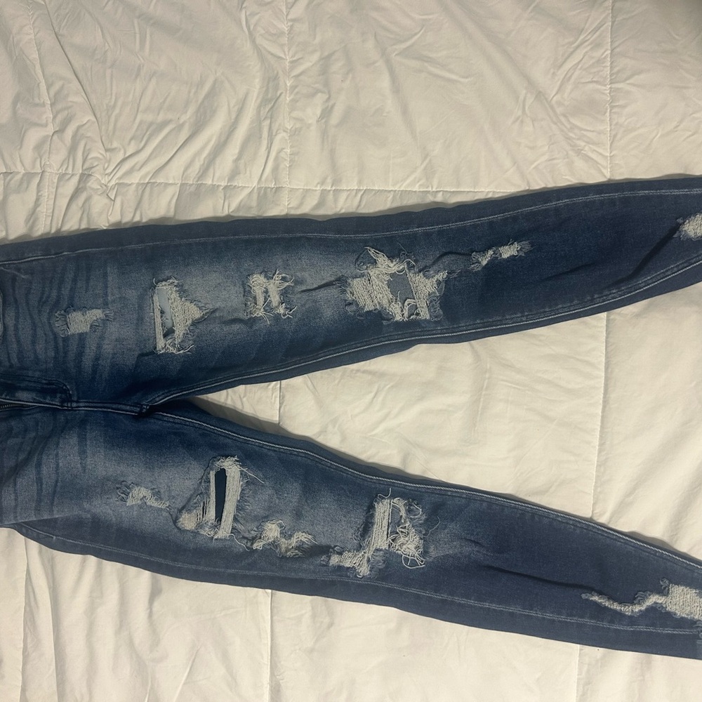 KanCan Skye High Ankle Skinny Jeans